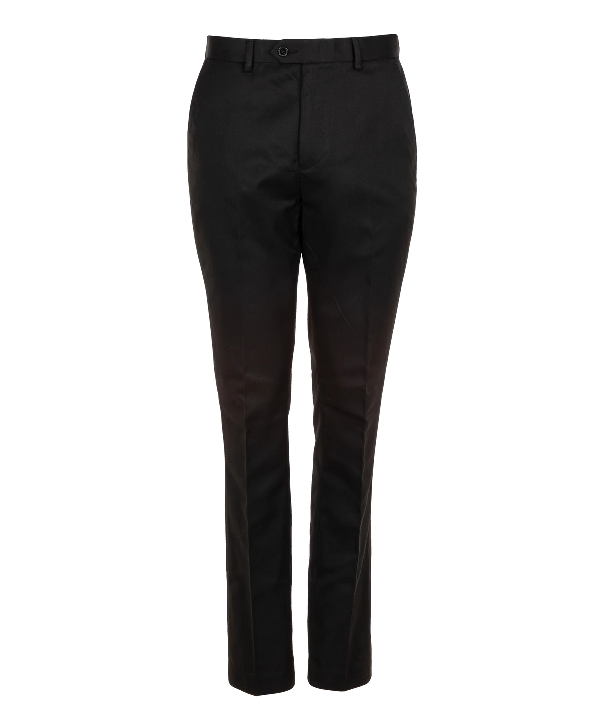 Senior Boys Slim Leg Black School Trousers