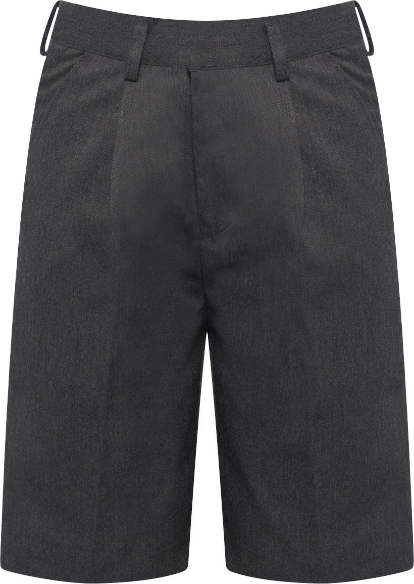 Charcoal Grey Fully Lined School Shorts