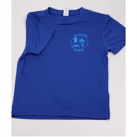 Caythorpe School P.E T Shirt with Logo