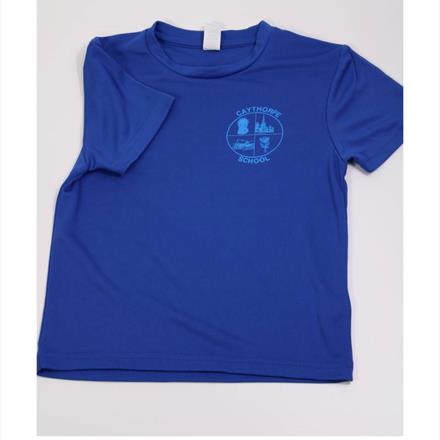 Caythorpe School P.E T Shirt with Logo