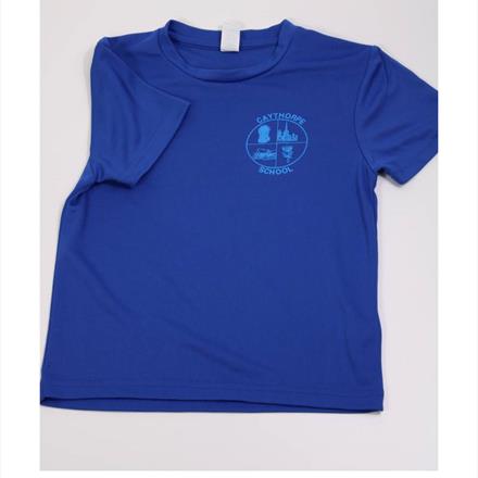 Caythorpe School P.E T Shirt with Logo