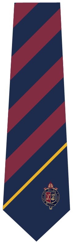 Foxe House (Yellow Stripe) Tie