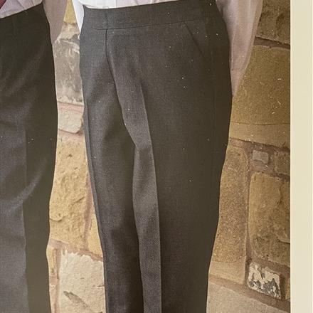 Girls Slim Fit Trouser Slate Grey