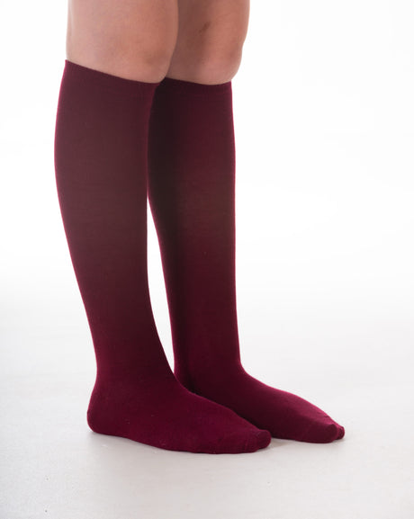 2 Pk Knee Length Socks All School Colours