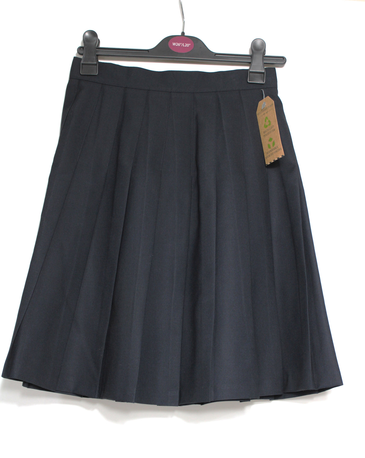 Navy Pleated Skirt for KS4 (Years 10 & 11 students)