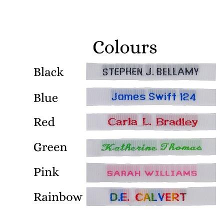 Sew On Woven Name Tapes