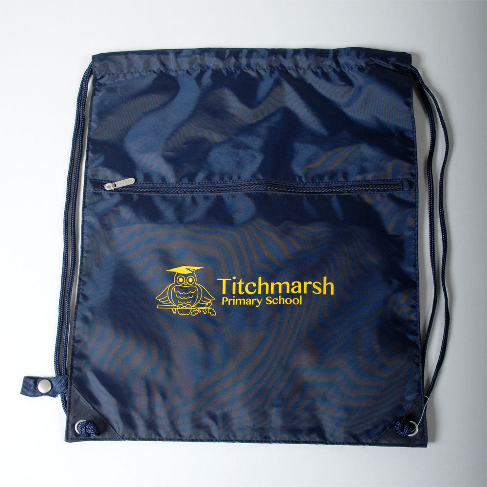 Navy P.E Bag with Logo