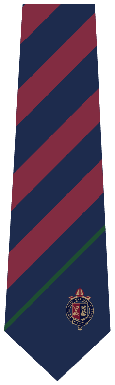 Newton House (Green Stripe) Tie