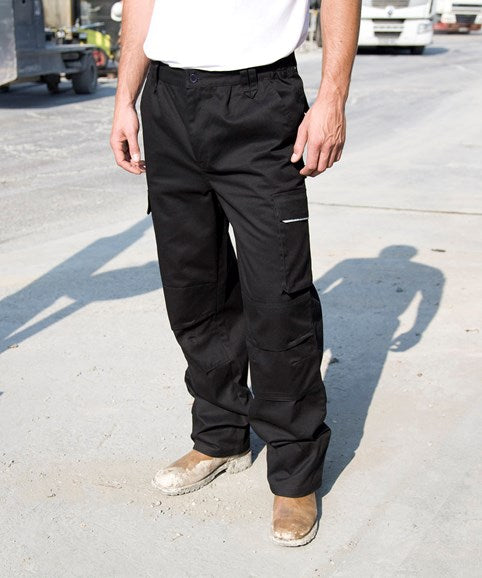 Black Work Guard Action Trousers