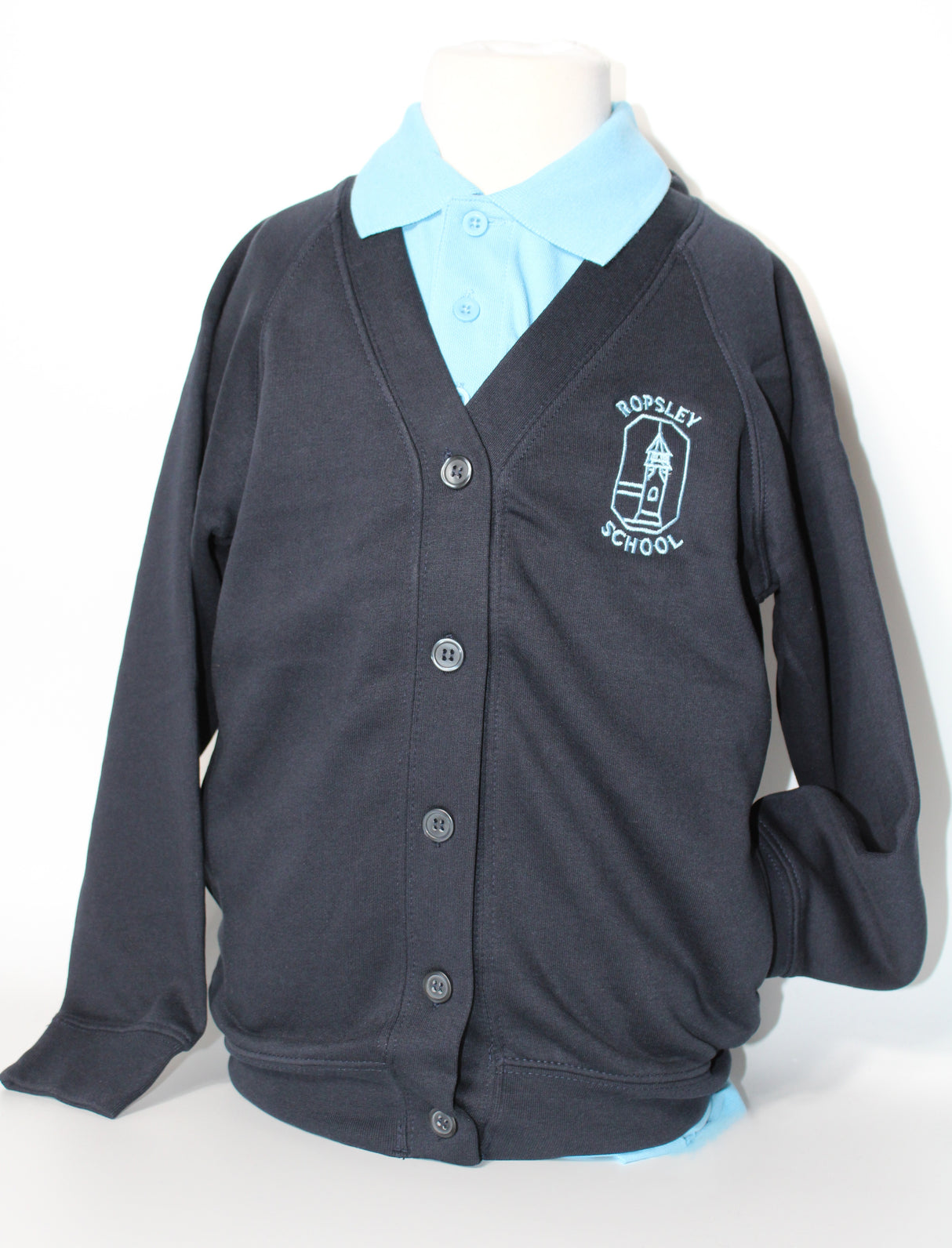 Ropsley School Navy Cardigan