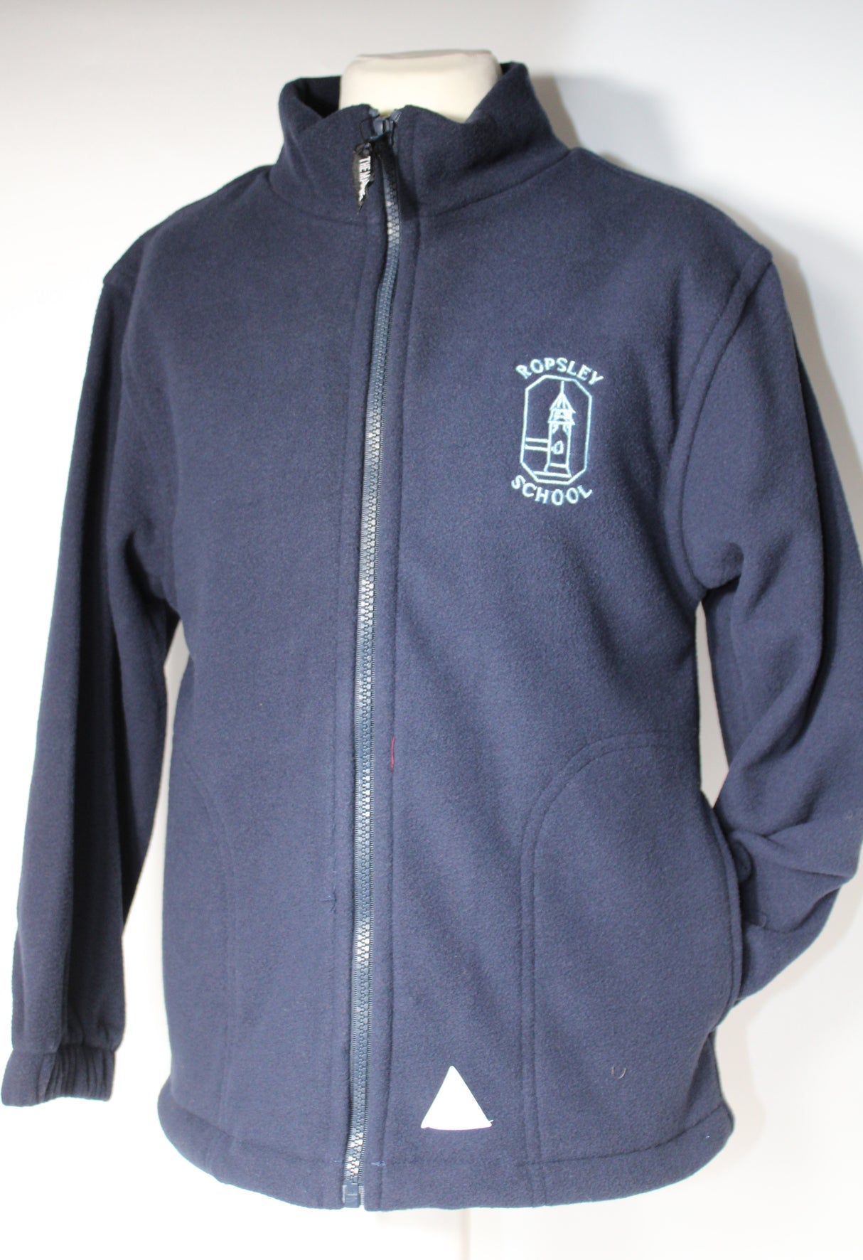 Ropsley School Navy Full Zip Fleece