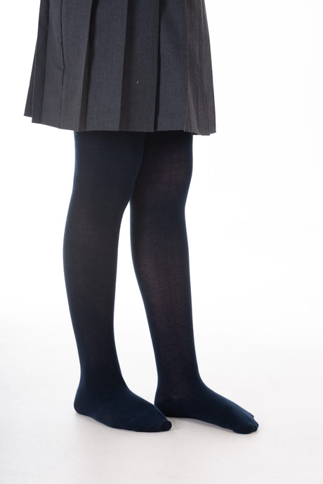 Cotton Rich Tights Pack of 2 - All School Colours