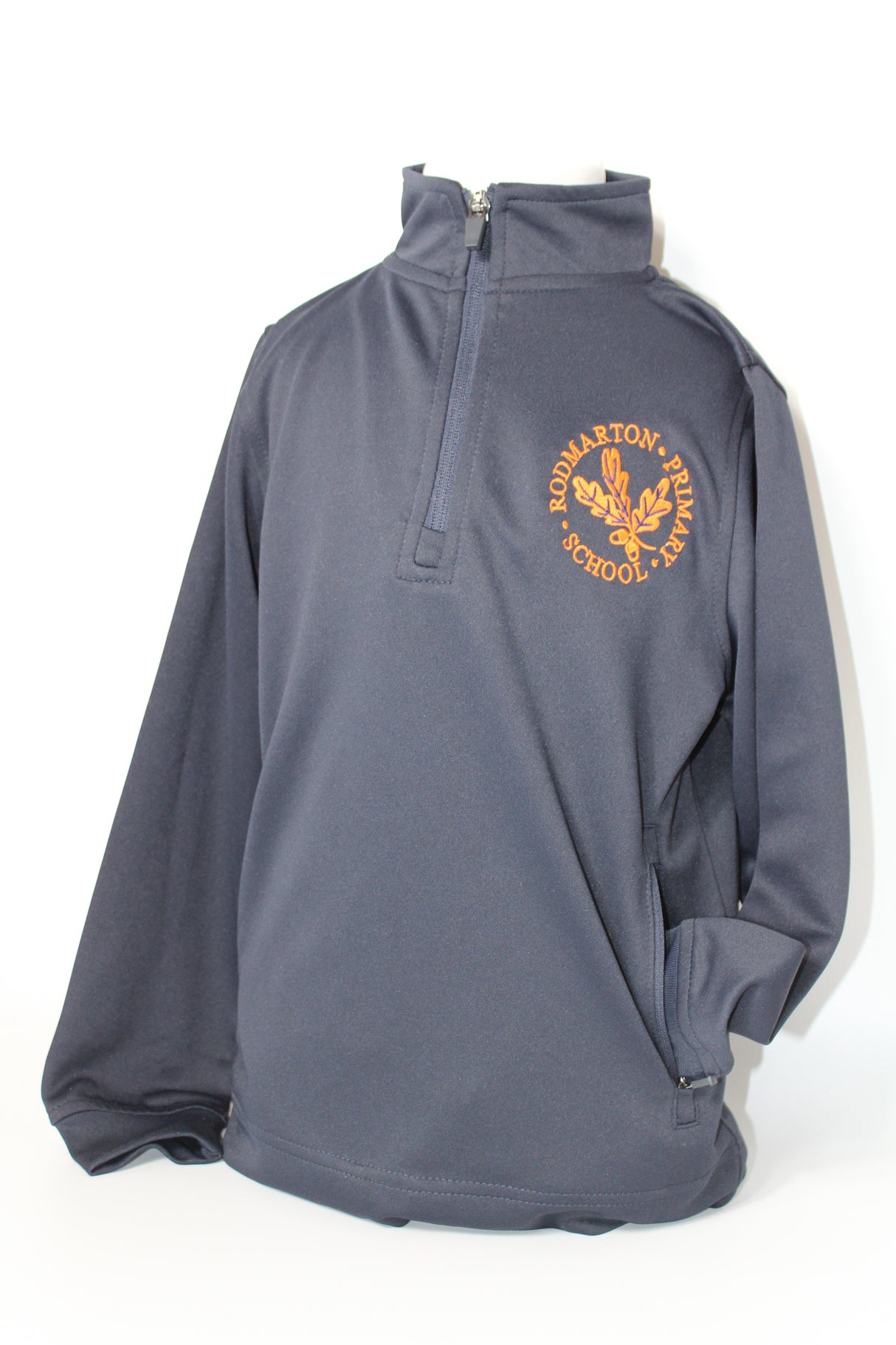 Rodmarton Primary School Navy Tracksuit Top with school logo