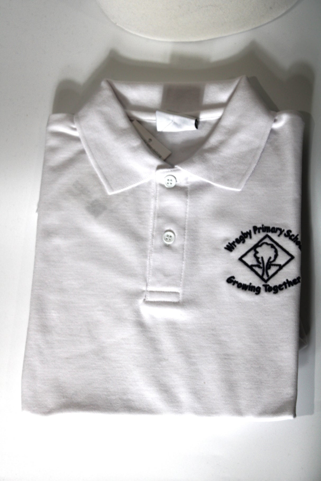 Wragby School White Polo Shirt