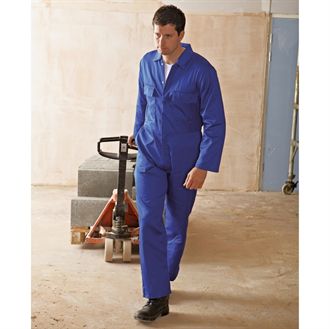 Navy Overalls embroidered with Automotive Course Logo