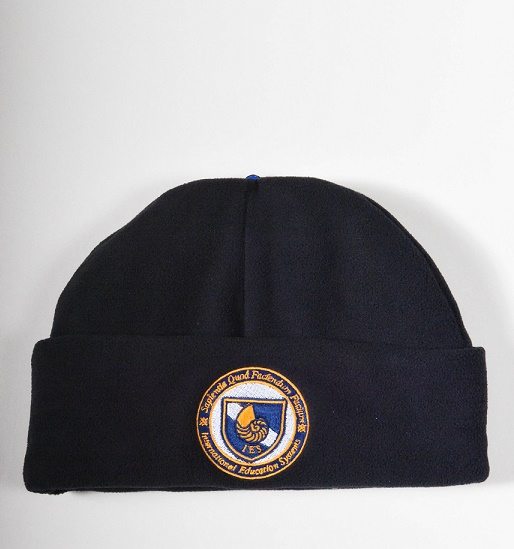 Navy Fleece Beanie Hat - Ideal in Winter