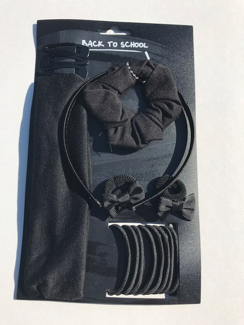 School Hair Accessory Pack