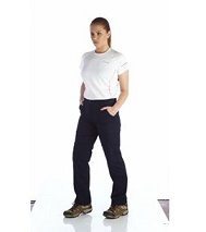 Womens Black Action Trousers - 10L