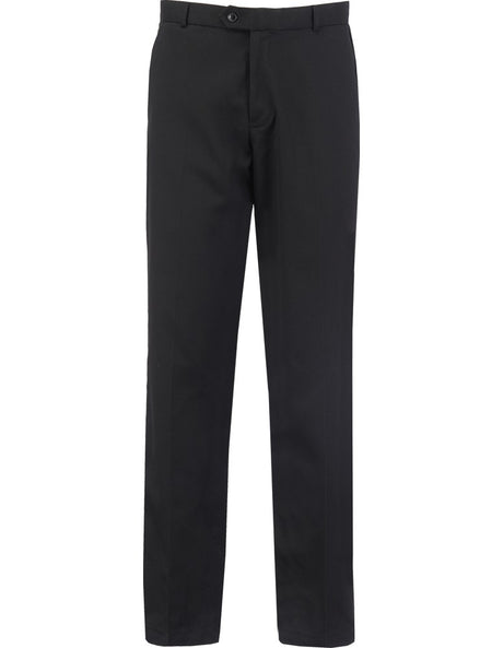Straight Leg Black School Trousers