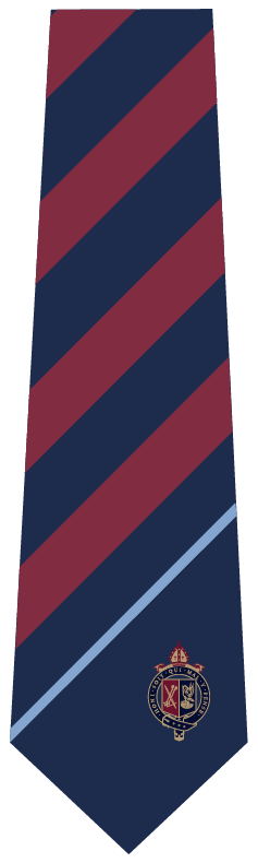 Burleigh House (Blue Stripe) Tie