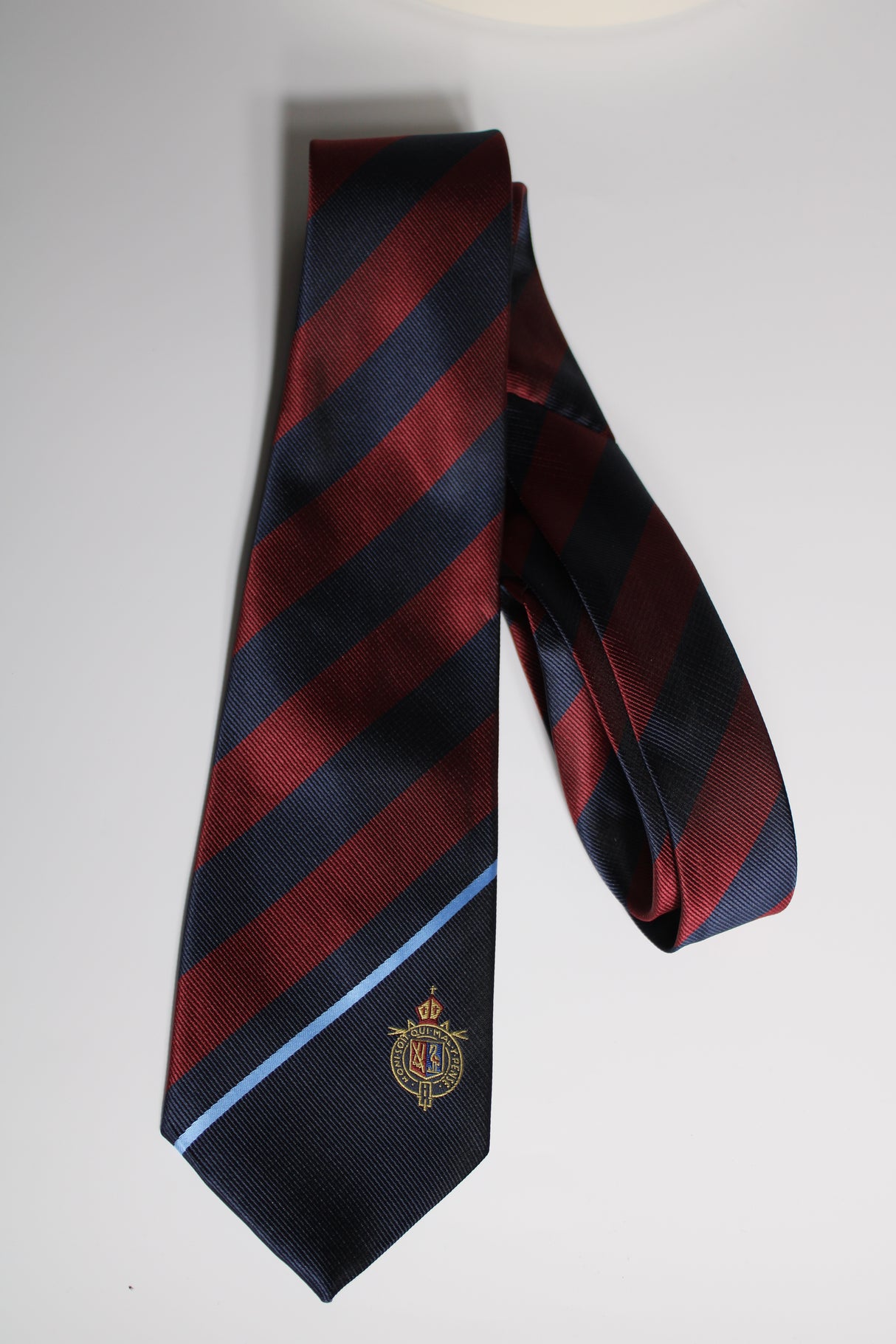 Burleigh House (Blue Stripe) Tie