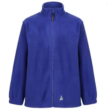 Holbrook School Fleece Coat with logo