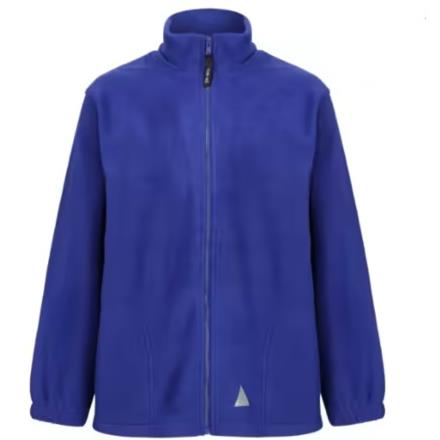 Holbrook School Fleece Coat with logo