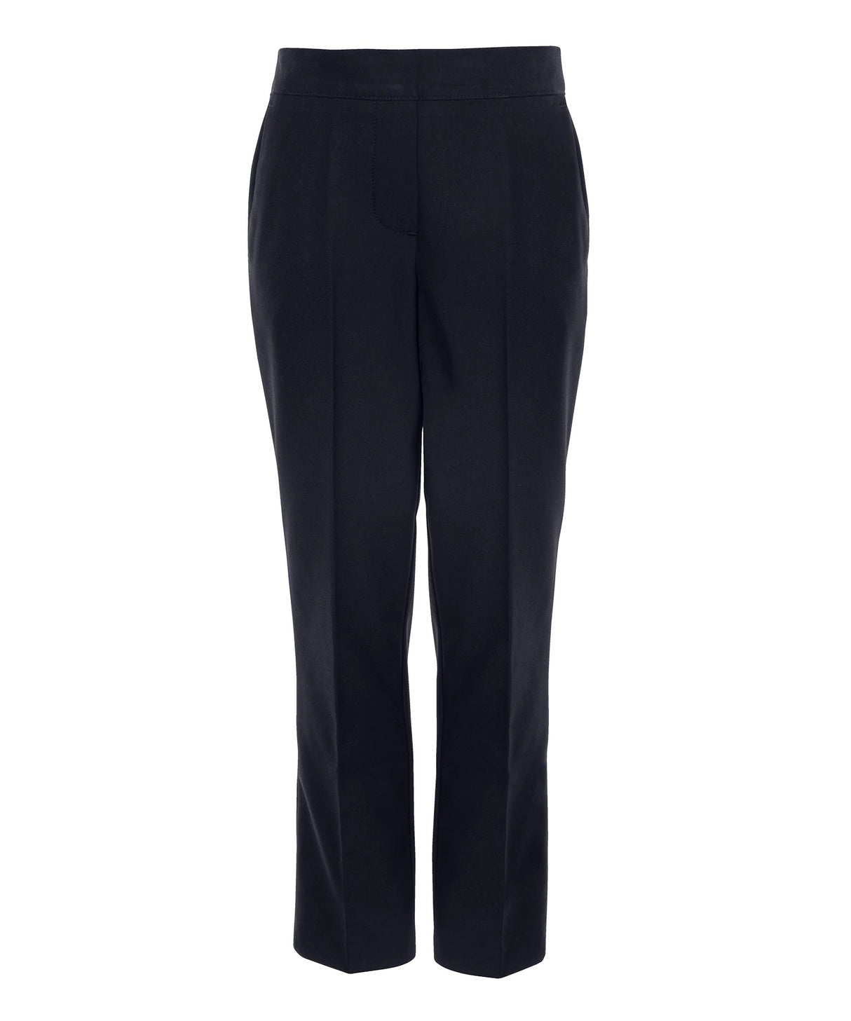 Senior Girls Slim Cut Navy School Trousers