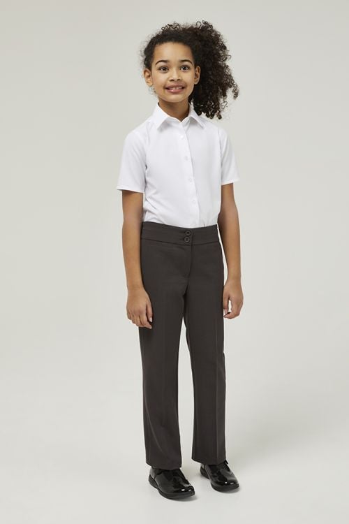 Junior Girls Grey School Trousers