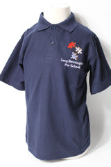 Long Bennington Pre School Polo Shirt - Red or Navy