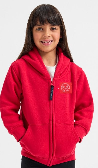 Warmington Primary School Zipped Hooded Top