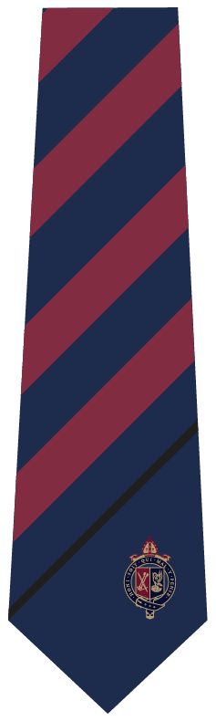 School House (Black Stripe) Tie