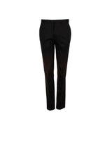 Senior Boys Regular Slim Fit Black School Trousers