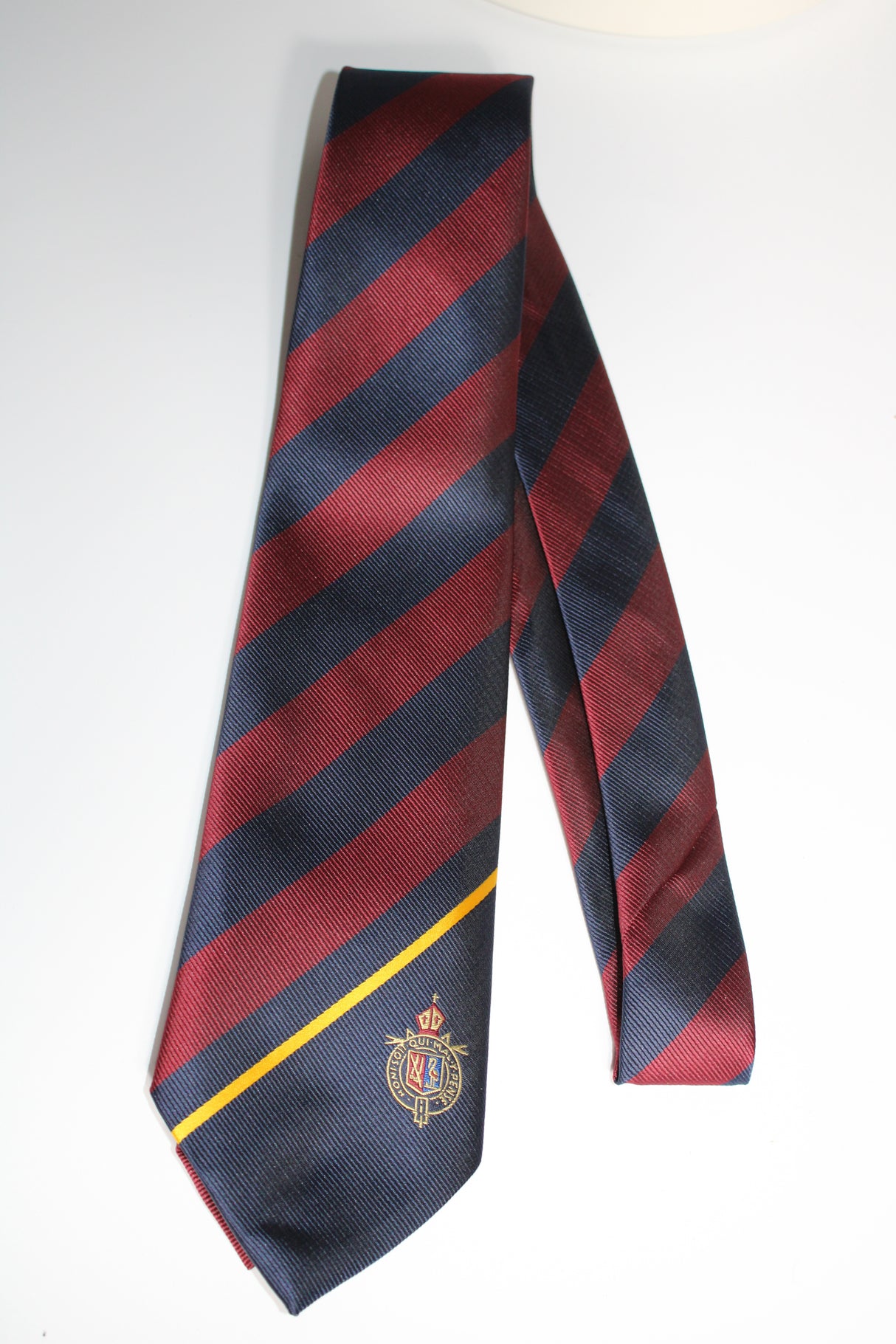 Foxe House (Yellow Stripe) Tie