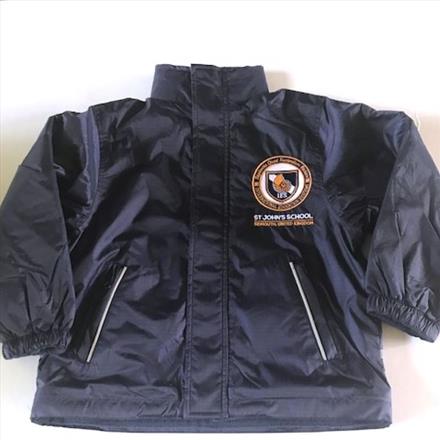 St John's School Weatherproof Jacket – Cool Cats Clothing