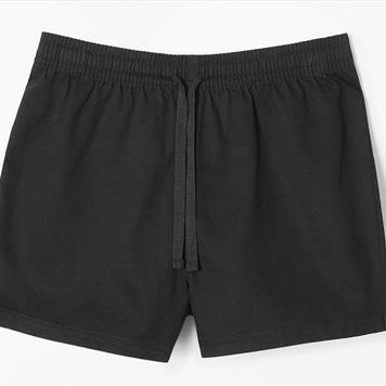 Black Sports P.E Shorts - 20-22"