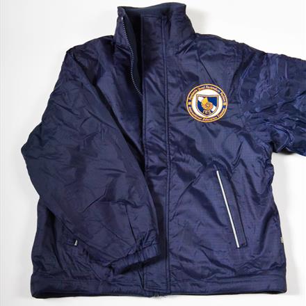 Navy Reversible Jacket with Logos Age 3-4