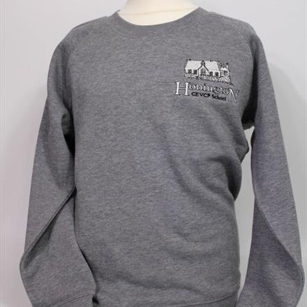 Honington School Grey Sweatshirt with Logo