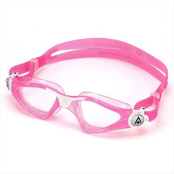 Pink & White/Clear Lens