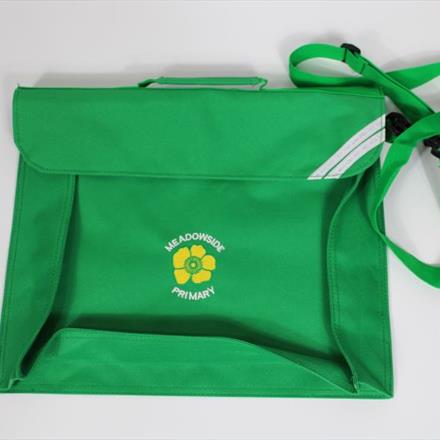 Meadowside Primary Document Case with Shoulder Strap with Logo (Yr 5 & 6)