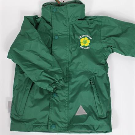 Meadowside Primary Waterproof Jacket with Logo - Age 2/3