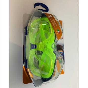 Bright Green Strap/Clear Lens