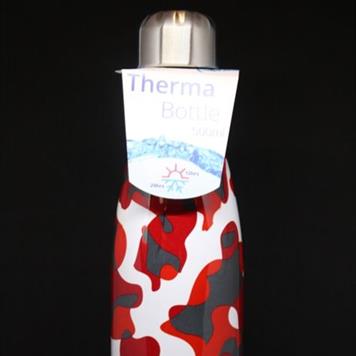 Therma Water Bottle - Red Camo