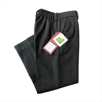 Boys Regular Fit Trousers - Harrow Grey