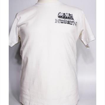 White P.E T Shirt With Logo - Age 3-4