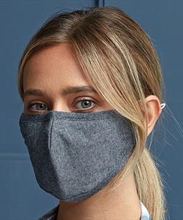 3-layer fabric mask (AFNOR Certified) - Black One Size