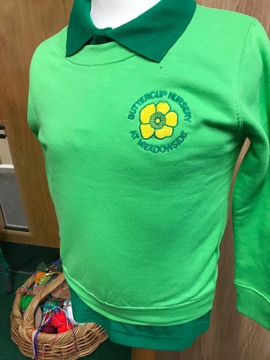 Buttercup Nursery Sweatshirt with Logo - 3-4 yrs