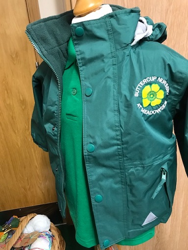 Buttercup Nursery Waterproof Jacket with Logo - Age 2/3