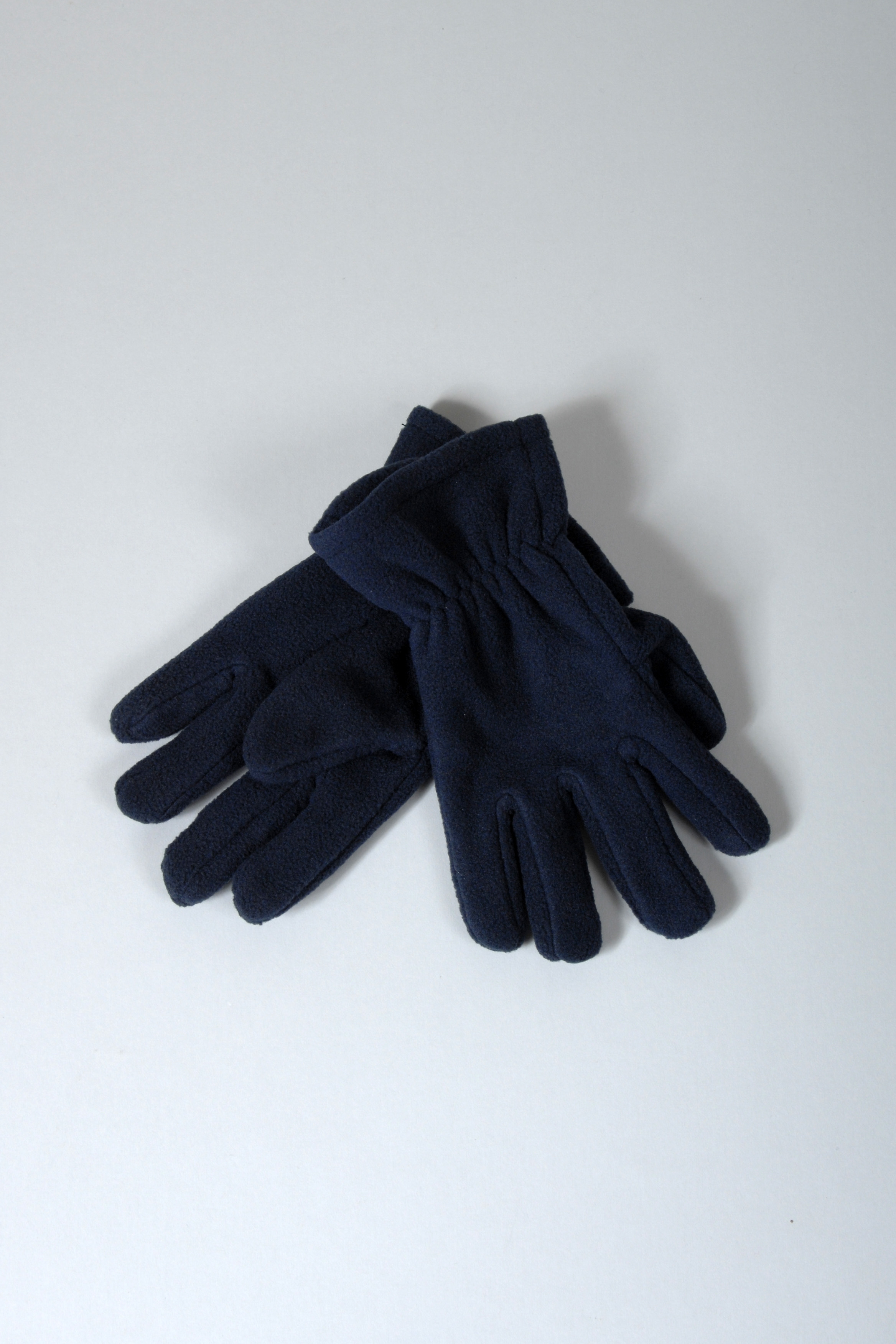 Navy Fleece Gloves - Age 2/4 Years