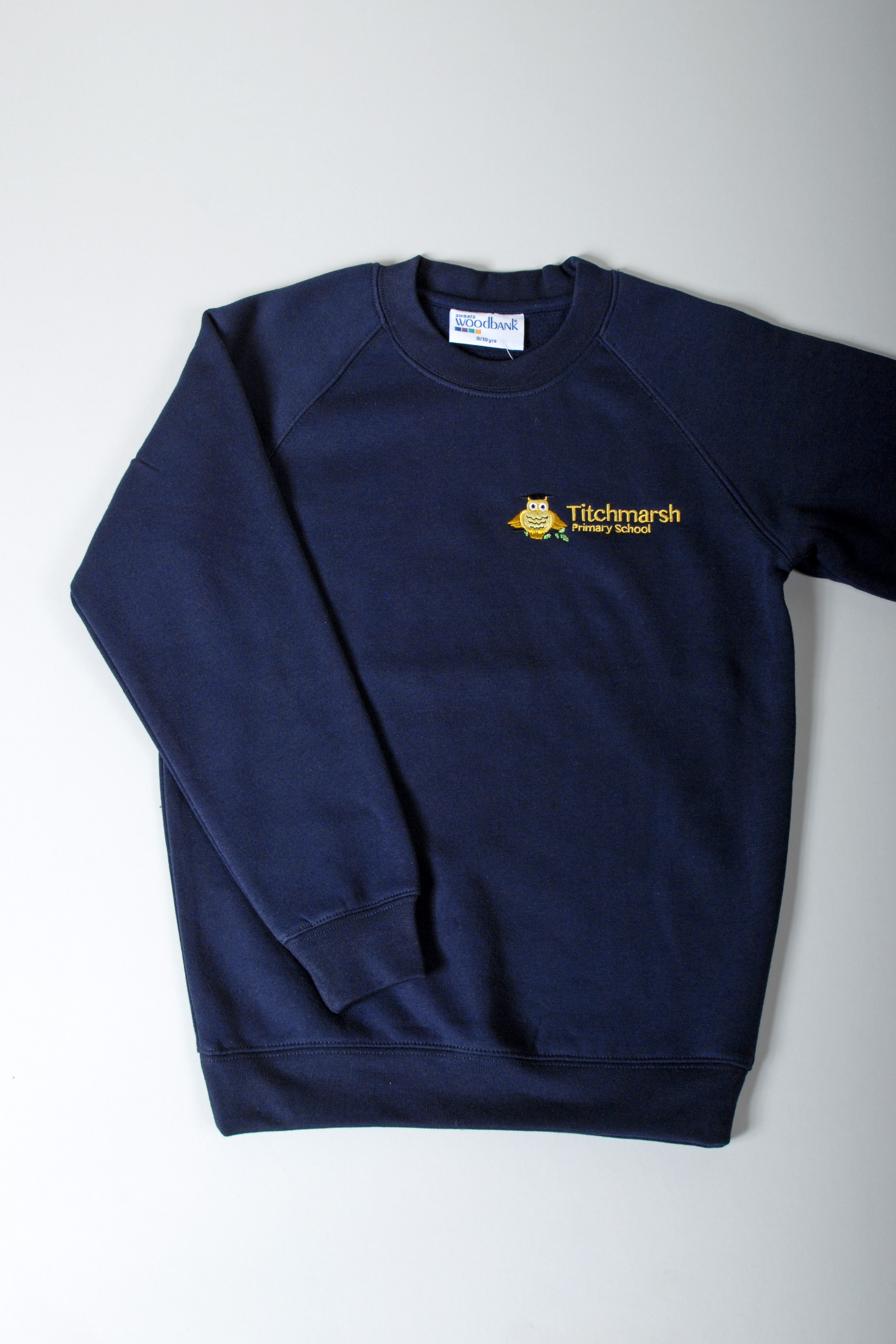 Navy Sweatshirt with Logo - Age 11-12
